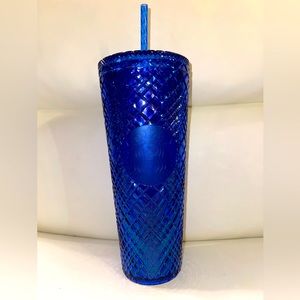 💙💙Starbucks 2022 Christmas Azure Blue Jeweled Venti Tumbler